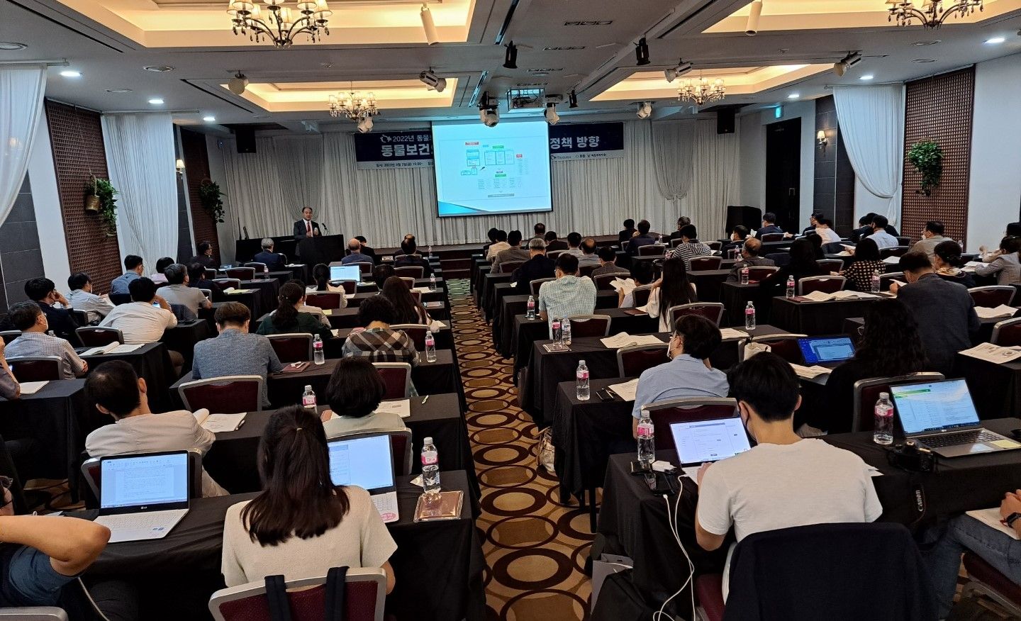 2022 제1차 한국동물보건의료정책포럼이 9월 2일 오후 서울 서초구 더케이호텔에서 열렸다. @코코타임즈