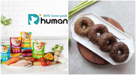 굽네치킨의 ‘듀먼’(D’human). ‘듀먼’과 '춤추는 도기넛'